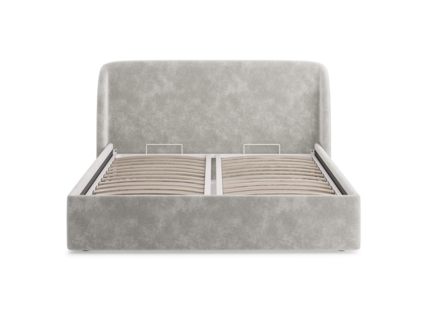 Кровать Сонум Nicole Микровелюр Оливковый 160х200