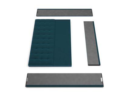 Кровать Lonax Аврора велюр Dolly-2 200х200