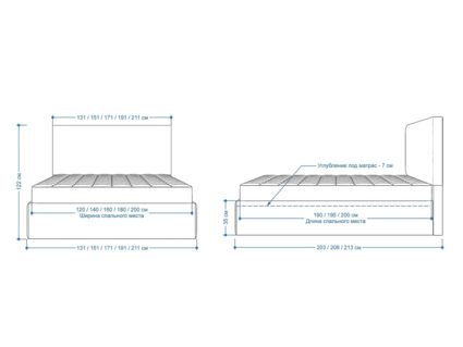 Кровать Lonax Фелиса велюр Dolly-2 (с подъемным механизмом) 180х190