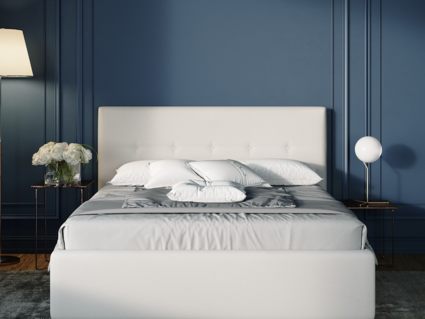 Кровать Nuvola Bianco Bravo cream (с подъемным механизмом) 140х190