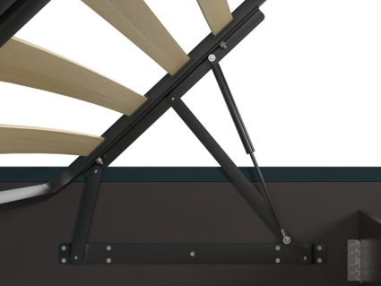 Кровать Lonax Аврора велюр Dolly-1 (с подъемным механизмом) 120х190