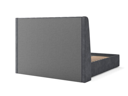 Кровать Сонум Samanta Рогожка Деним 160х200