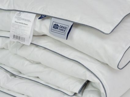 Одеяло German Grass Gray Familie Down всесезонное 200х220