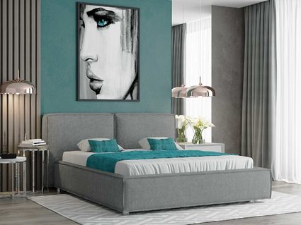 Кровать Nuvola Verde Next 001 (с основанием) 160х190