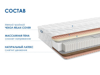 Матрас Димакс Relmas Mix 4 S1000 37