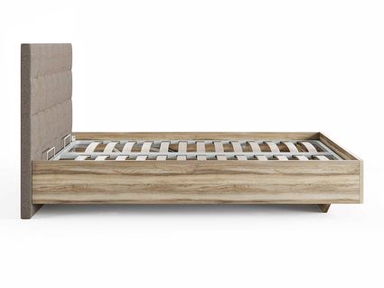 Кровать Сонум Luiza Ясень Ориноко + Кашемир Бежевый (с подъемным механизмом)