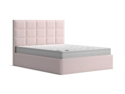 Кровать Lonax Адель велюр Dolly-13 (с основанием) 200х200