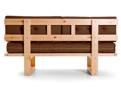 Диван Арско Торн-М двухместный коричневый