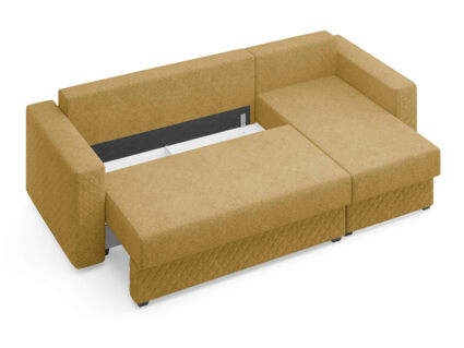 Диван Сонум Denver угловой Рогожка деним Длина 267 см