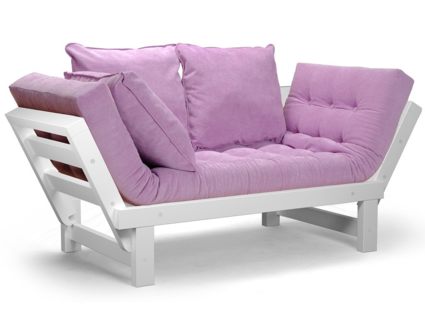 Диван Арско Свен двухместный сиреневый Длина 158 см