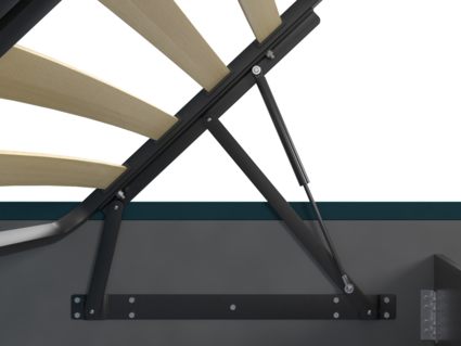 Кровать Lonax Кармела велюр Dolly-1 (с подъемным механизмом) 160х195