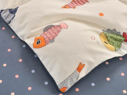 Комплект постельного белья Софи де Марко Рыбки (новый) 1,5-спальный