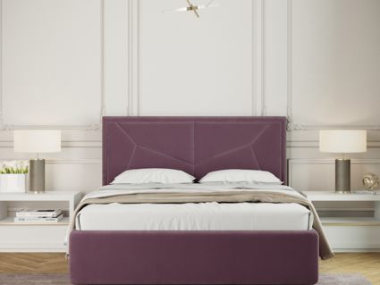 Кровать Nuvola Alatri Bravo cream (с подъемным механизмом) 160х200