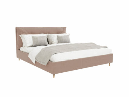 Кровать Beautyson Doris велюр Formula 225 бежевый (с подъемным механизмом) 274
