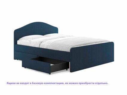 Кровать Сонум Emma Кашемир серый 160х200