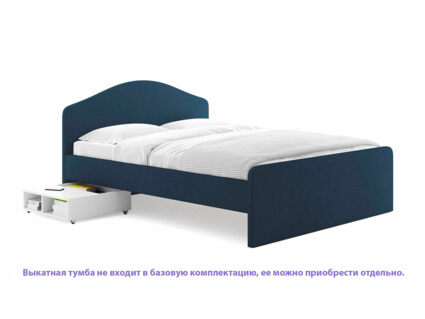 Кровать Сонум Emma Микровелюр лаванда 90х200