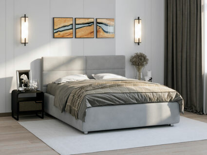 Кровать Nuvola Olivia 2.0 Velutto 14 (с подъемным механизмом) 274