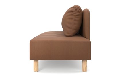 Диван Арско Свельд трехместный коричневый Длина 192 см