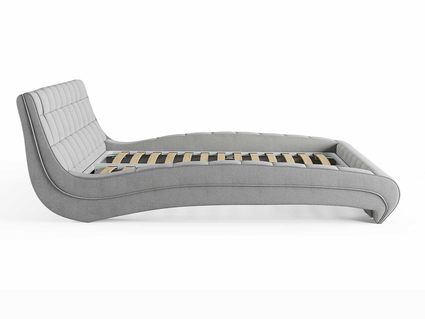 Кровать Сонум Milano Экокожа Белая 90х190