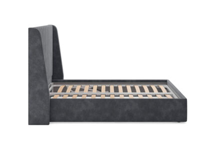 Кровать Сонум Samanta Рогожка Деним 160х200