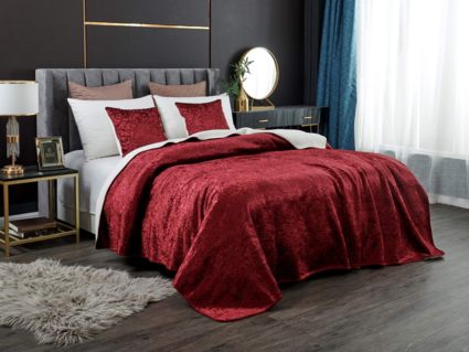 Плед Софи де Марко Ундина (бордо) 220х240