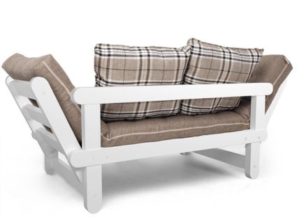 Диван Арско Сламбер двухместный серый Длина 153 см