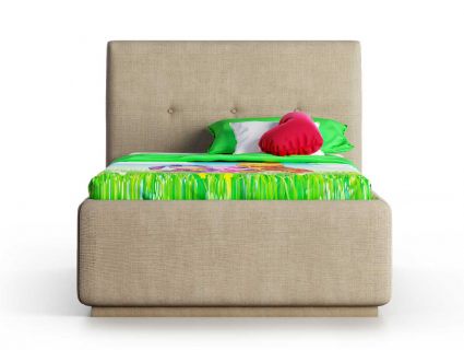 Кровать Nuvola Bianco Bravo cream (с подъемным механизмом) 140х190