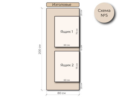 Кровать Mr.Mattress Site Box велюр Toffee