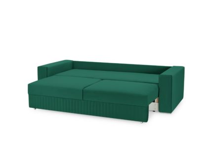 Диван Фиеста Мебель Тусон Лайт велюр Vivaldi 11 зеленый Длина 232 см