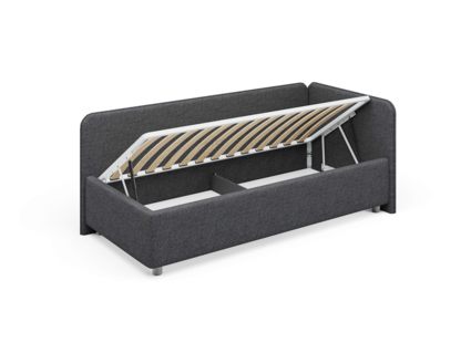 Кровать Сонум Capri Рогожка Песочная (с подъемным механизмом) 90х190