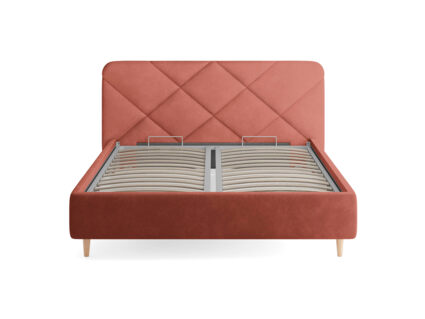 Кровать Сонум Taylor Рогожка зелёный (с подъемным механизмом)