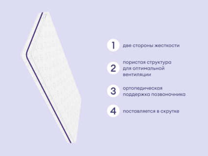 Матрас Базилик Бэби Дрим 90х200