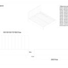 Кровать Димакс Лероса Сапфир с подъемным механизмом 120х200