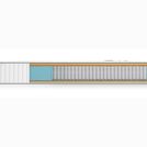 Матрас Denwir CLASSIC MIDDLE MEMO SOFT S1000 125х186