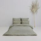 Комплект постельного белья Luxberry SOFT SILK SATEEN оливковый Евро