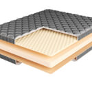 Матрас BeautyRoll Roll Foam Hard 14 Massage Latex Lux 200х100