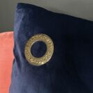 Подушка Софи де Марко Адора (синяя) 55х55