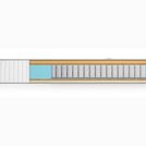 Матрас Denwir CLASSIC MIDDLE MEMO SOFT PLUS TFK 120х140